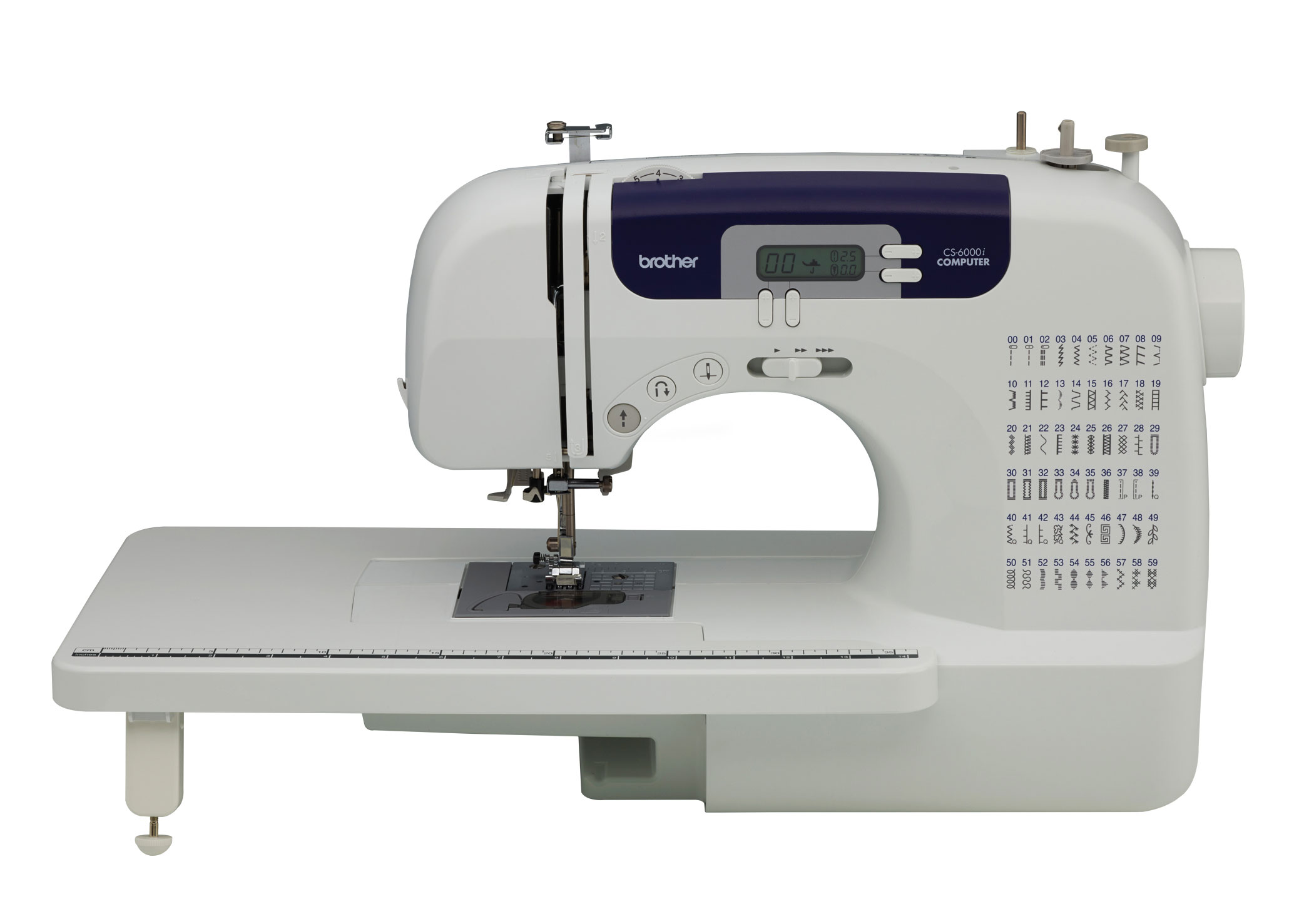 Brother CS6000i Computerized Sewing Machine with Wide Table - image 1 of 12