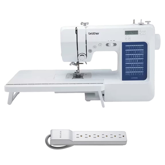 Brother CS7000X 70-Stitch Computerized Sewing Machine w/ 6-Outlet Surge Protector