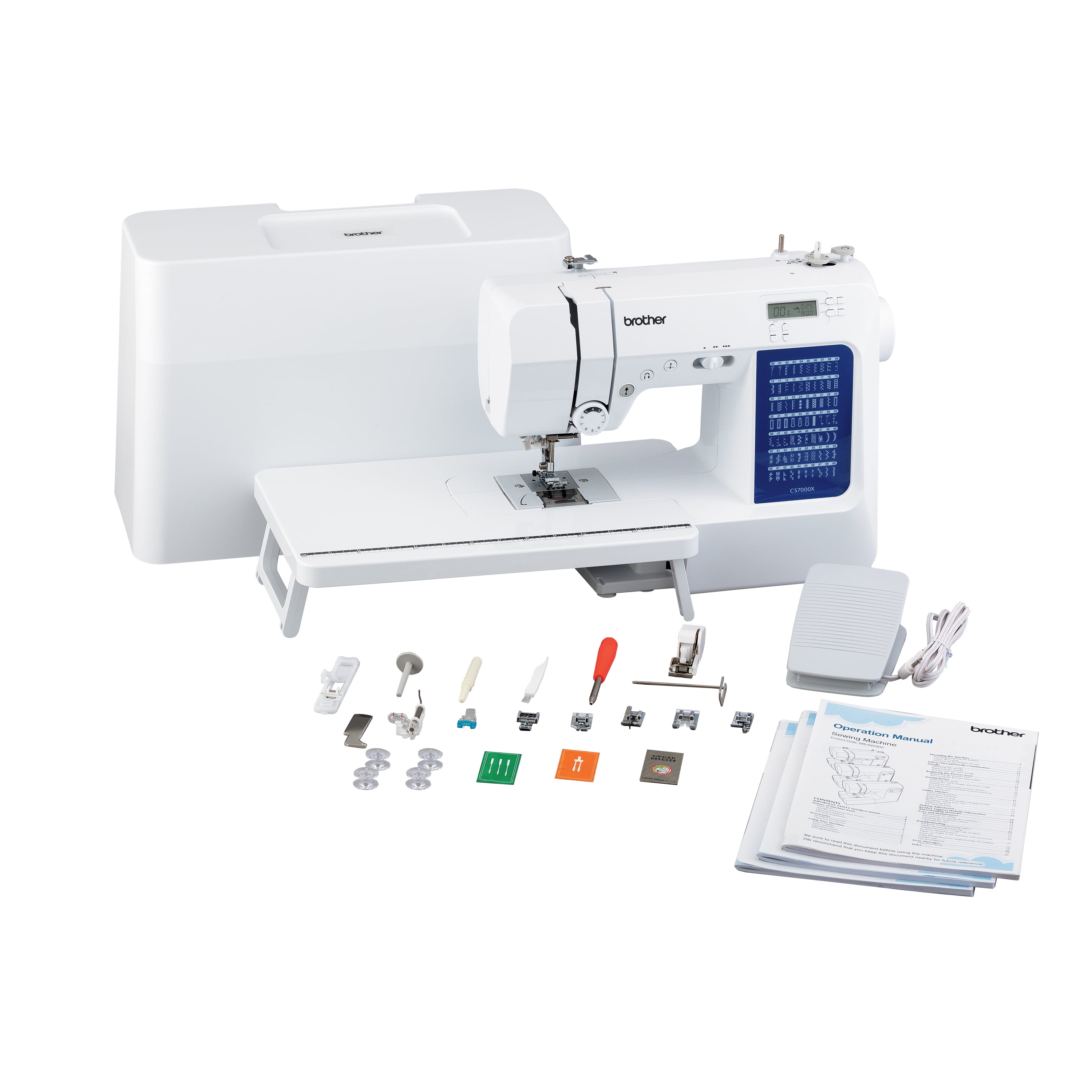 Brother CS7000X Computerized Sewing & Quilting Machine (Missing pedal)