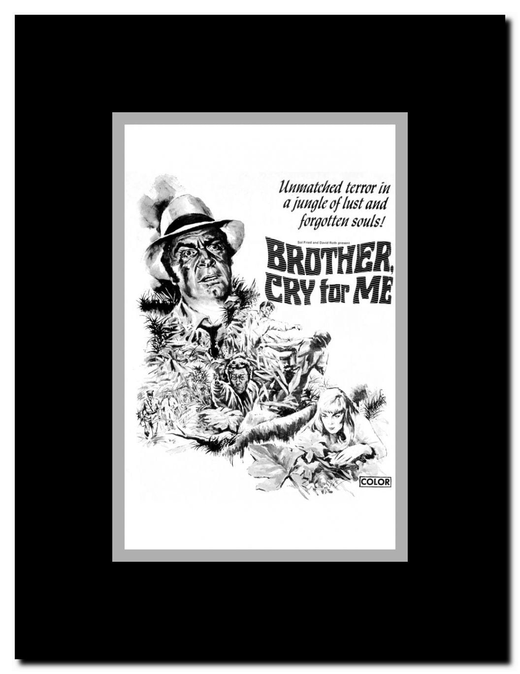 Brother Cry for Me Framed Movie Poster