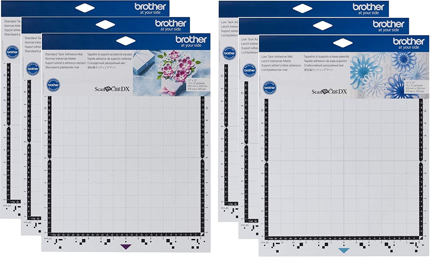 Brother DIY Cutting Machine ScanNCut SDX125e, Adhesive Mats Bundle