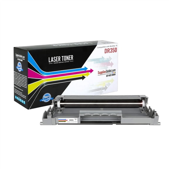 Brother DR350 Compatible Drum Unit - Black - SuppliesOutlet