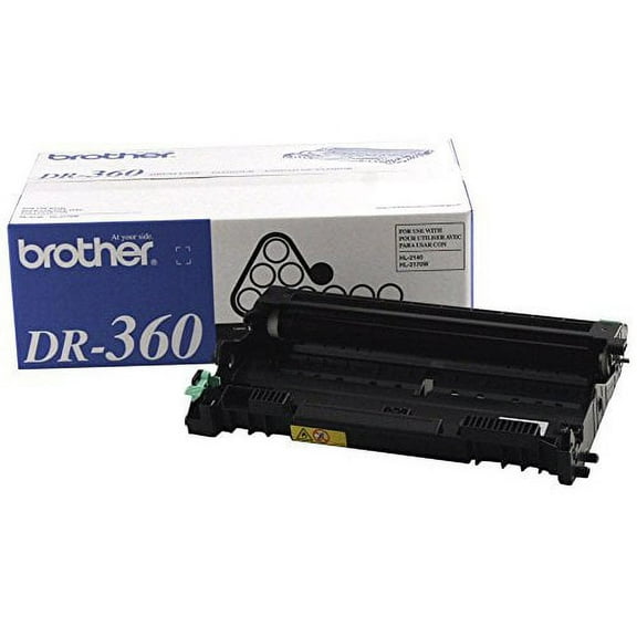 Brother DR360 Black OEM Drum Unit (12,000 Yield)