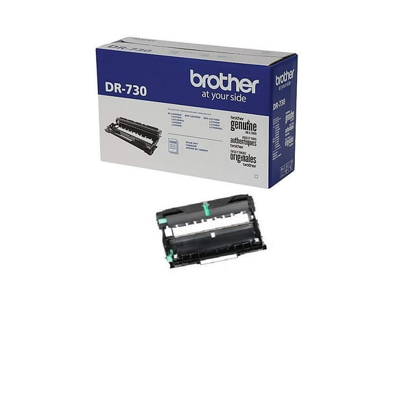Brother DR730 Drum Unit for Use DCP-L2550 Yields 12,000 Pages in Retail Packaging (Not a Toner)