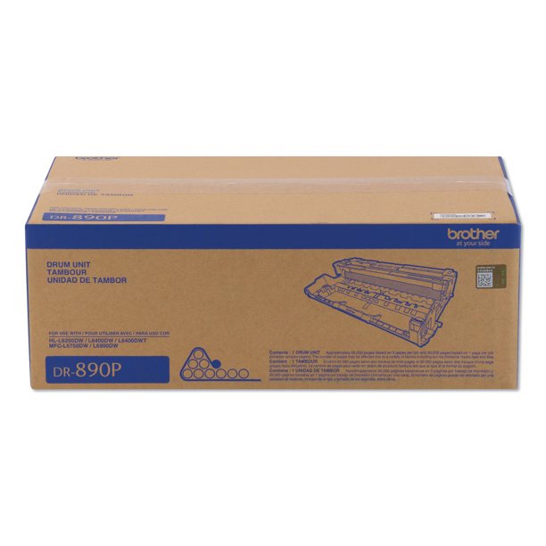Brother DR890P Laser Imaging Drum for Printer - Black - Walmart ...