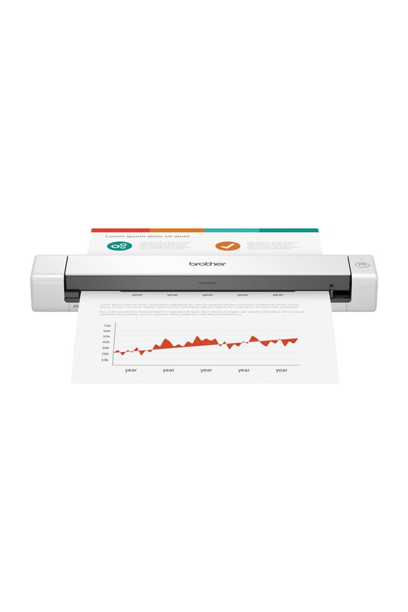 Portable DS-640 Compact Mobile Document Scanner