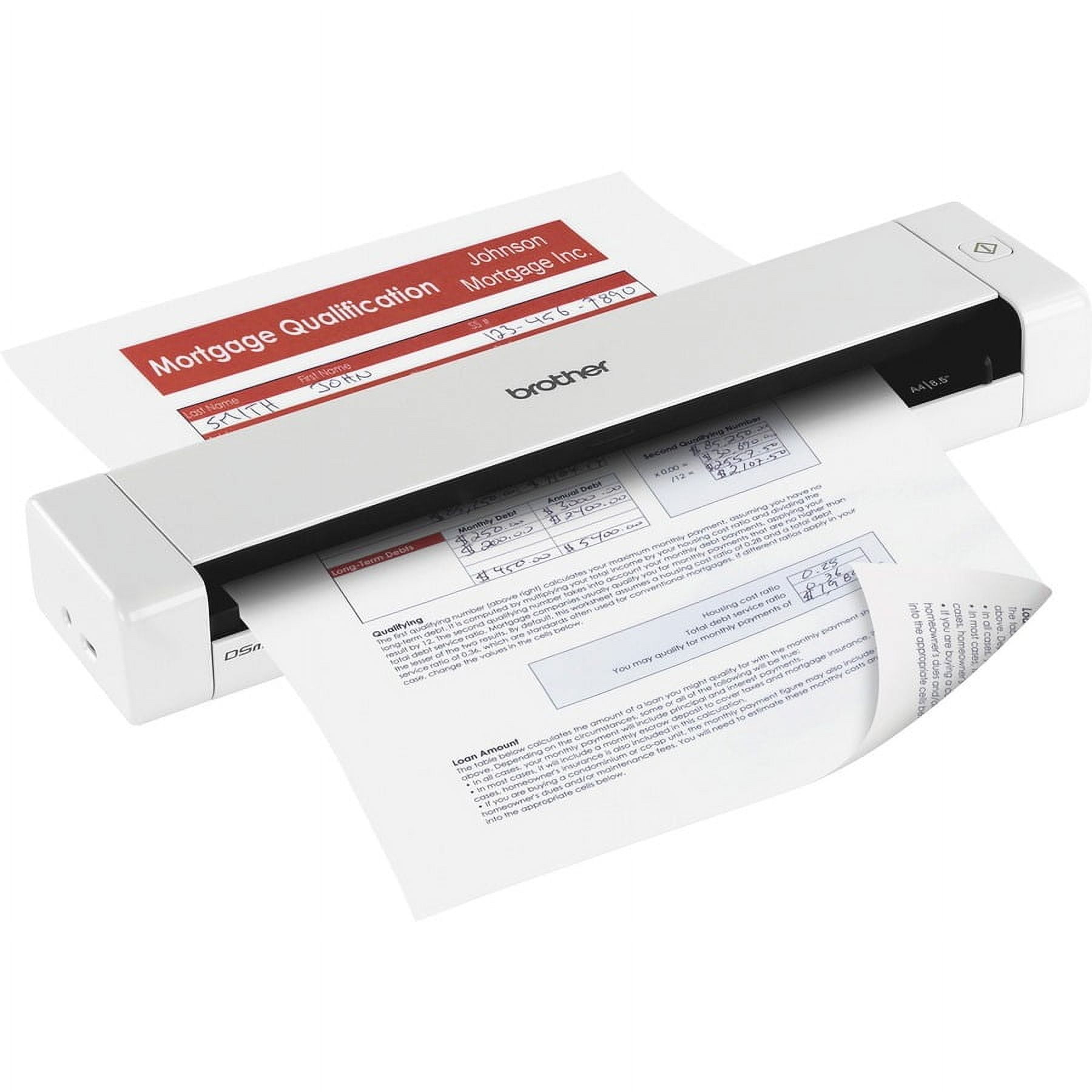 Brother DS-720D Mobile Color Page Scanner, Fast Scanning, Compact and Lightweight, Duplex Scanning