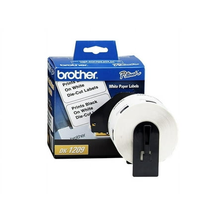 Brother Die-Cut Address Labels, 1-1/10" x 2-2/5", White, 800/Roll