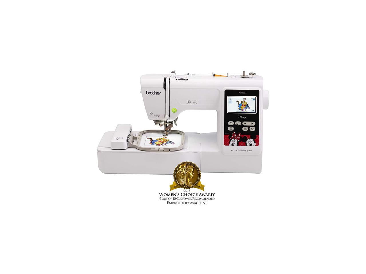 Brother Disney PE550D 4 in x 4 in Embroidery Machine with Disney Designs