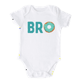 thumbnail image 1 of Brother Donut Baby Bodysuit Newborn Outfit Baby Shower Gift 0-3m White, 1 of 2