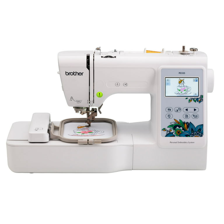 Brother PE800 5 x 7 Embroidery Machine w/ Full Color LCD Screen + 11  Built-In Lettering Fonts + 138 Built-In Designs - Bed Bath & Beyond -  22322667