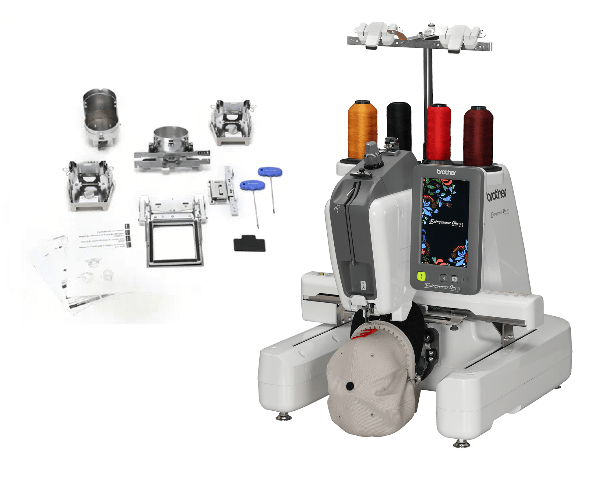 Brother Entrepreneur One PR1X Single Needle Embroidery Machine