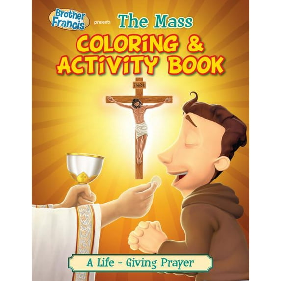 Brother Francis Mass Coloring &amp; Activity Bk, Book 6, (Paperback)