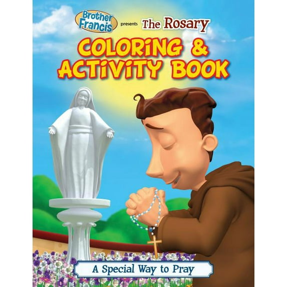 Brother Francis: Rosary Coloring & Activity Bk (Paperback)