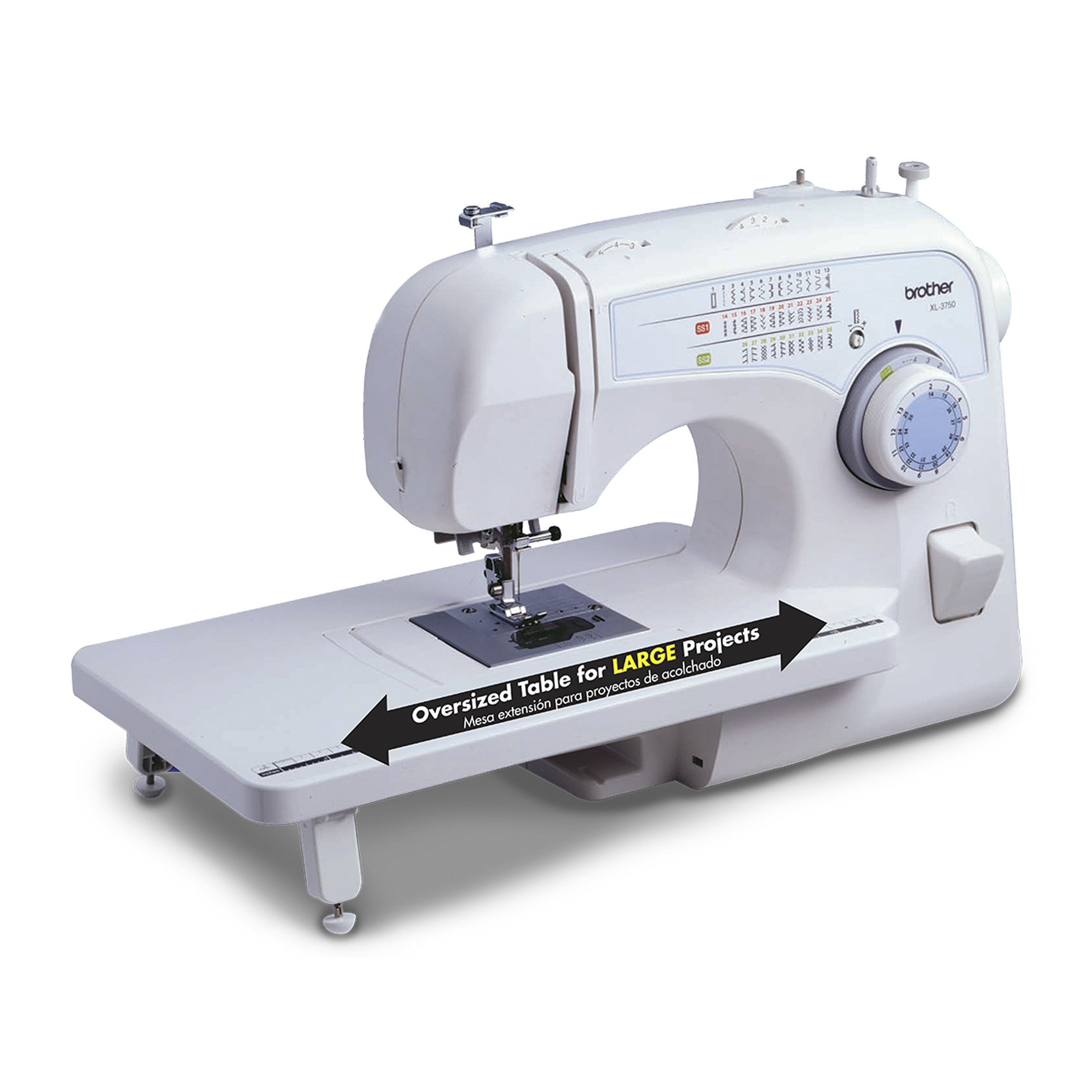 Brother Free Arm Sewing Machine XL-3750, 1.0 CT - image 1 of 6