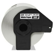 Brother Genuine DK-2223 Continuous Length White Paper Labels for Brother QL Label Printers, 2.0 in x 100 ft (50 mm x 30.4 m), DK2223