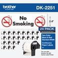 thumbnail image 1 of Brother Genuine DK-225124PK Continuous Length Black and Red Labels, 24-Pack, 1 of 6