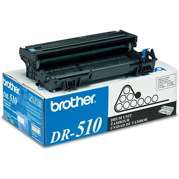 Brother Genuine Drum Unit, DR510, Seamless Integration, Yields Up to 20,000 Pages, Black