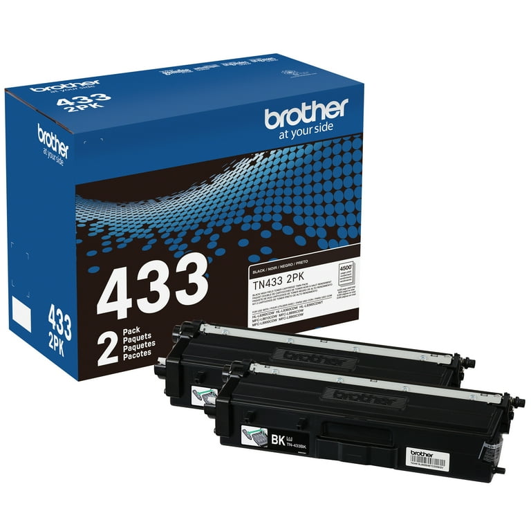 TN4332PK High-Yield Toner, 4,500 Page-Yield, Black, 2/Pack TN4332PK High-Yield Toner, 4,500 Page-Yield, Black, 2/Pack