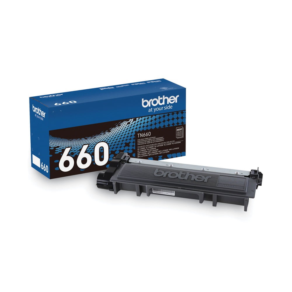 Brother TN660 TN660BK Black HY Compatible Toner Cartridge | Laser Tek  Services