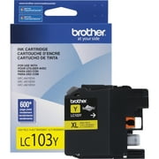 Brother LC103Y Innobella High-Yield Ink, Yellow