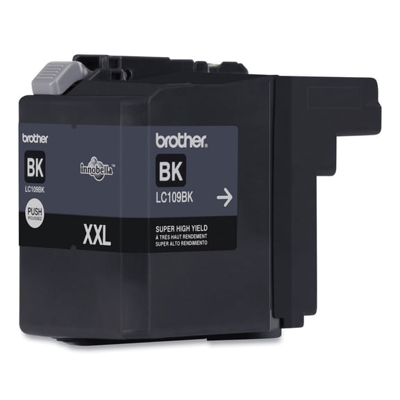 Brother Genuine LC109BK High-yield Printer Ink Cartridge
