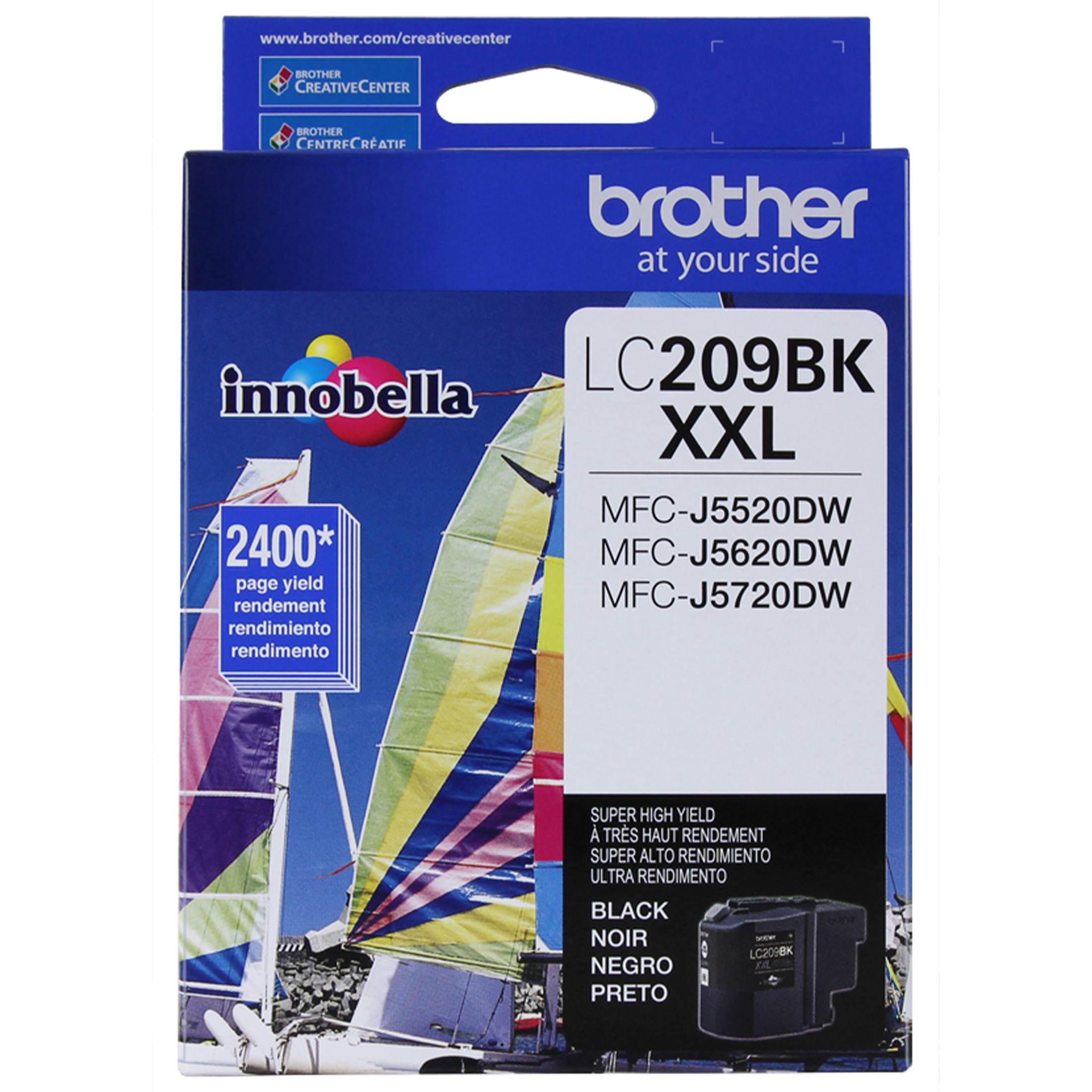 Refillable Ink Cartridges For Brother J680DW J880DW J885DW | 4-Pack Black Cyan Magenta Yellow