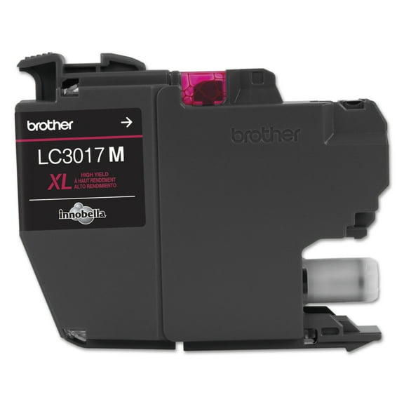 Brother Genuine LC3017M High-yield Printer Ink Cartridge, Magenta