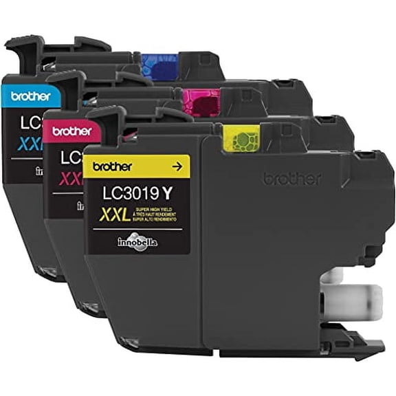 Brother Genuine LC30193PK High-Yield Printer Ink Cartridges