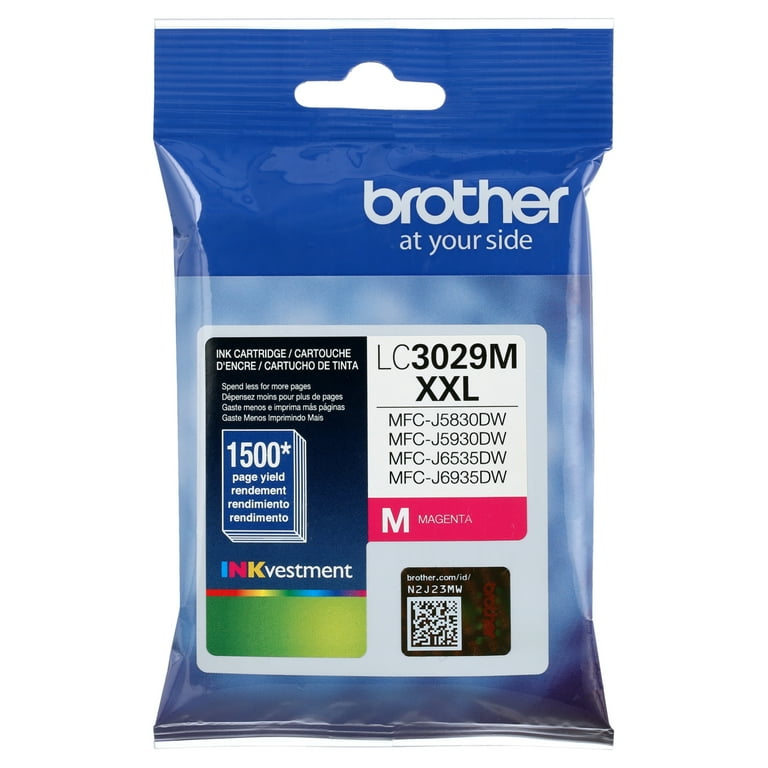 LC3029M INKvestment Super High-Yield Ink, 1,500 Page-Yield, Magenta LC3029M INKvestment Super High-Yield Ink, 1,500 Page-Yield, Magenta