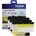 thumbnail image 1 of Brother Genuine LC30373PKS 3-Pack, Super High-yield INKvestment Tank Ink Cartridges; Includes 1 Cartridge each of Cyan, Magenta & Yellow Ink, Page Yield Up To 1,500 Pages/Cartridge, LC3037, 1 of 5