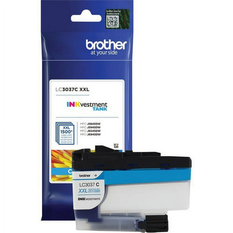 LC3037C INKvestment Super High-Yield Ink, 1,500 Page-Yield, Cyan LC3037C INKvestment Super High-Yield Ink, 1,500 Page-Yield, Cyan