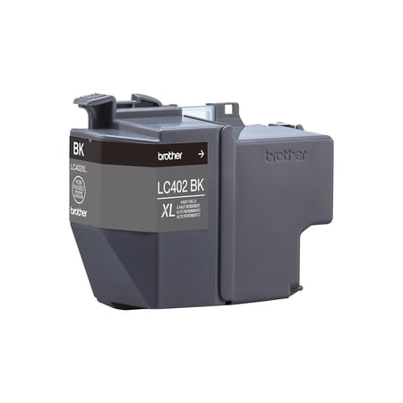 Brother Genuine LC402XLBK High Yield Black Printer Ink Cartridge