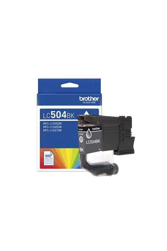 Genuine LC504BK Standard Yield Black Ink Cartridge