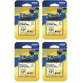 thumbnail image 1 of Brother Genuine M-231 1/2" Black on White Tape for P-Touch Labeler, 4 Pack, 1 of 2