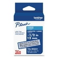 thumbnail image 1 of Brother Genuine P-touch TZE-MQ531 Tape, 1/2" (0.47") Standard Laminated Label Maker Tape, Black on Pastel Blue, 0.47 in. x 26.2 ft. (12mm x 8M), TZEMQ531, 1 of 6