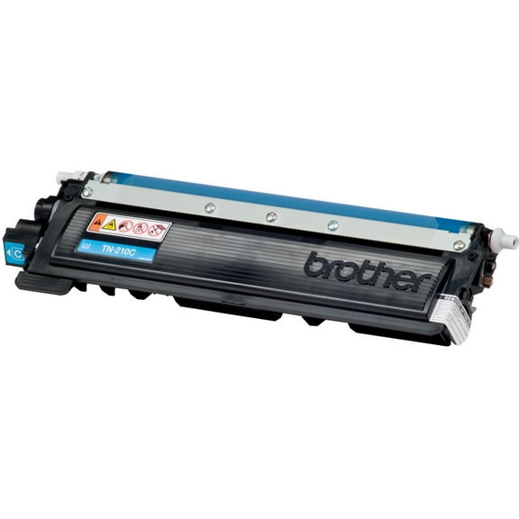 Brother Genuine Standard Yield Cyan Toner Cartridge, TN210C