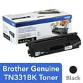 thumbnail image 1 of Brother Genuine Standard Yield Toner Cartridge, TN331BK, Page Yield Up To 2,500 Pages,, 1 of 7