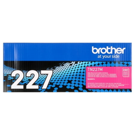 Brother Genuine TN-227M High Yield Magenta Toner Cartridge