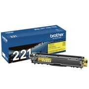 Brother Genuine TN221Y Yellow Standard-yield Printer Toner Cartridge