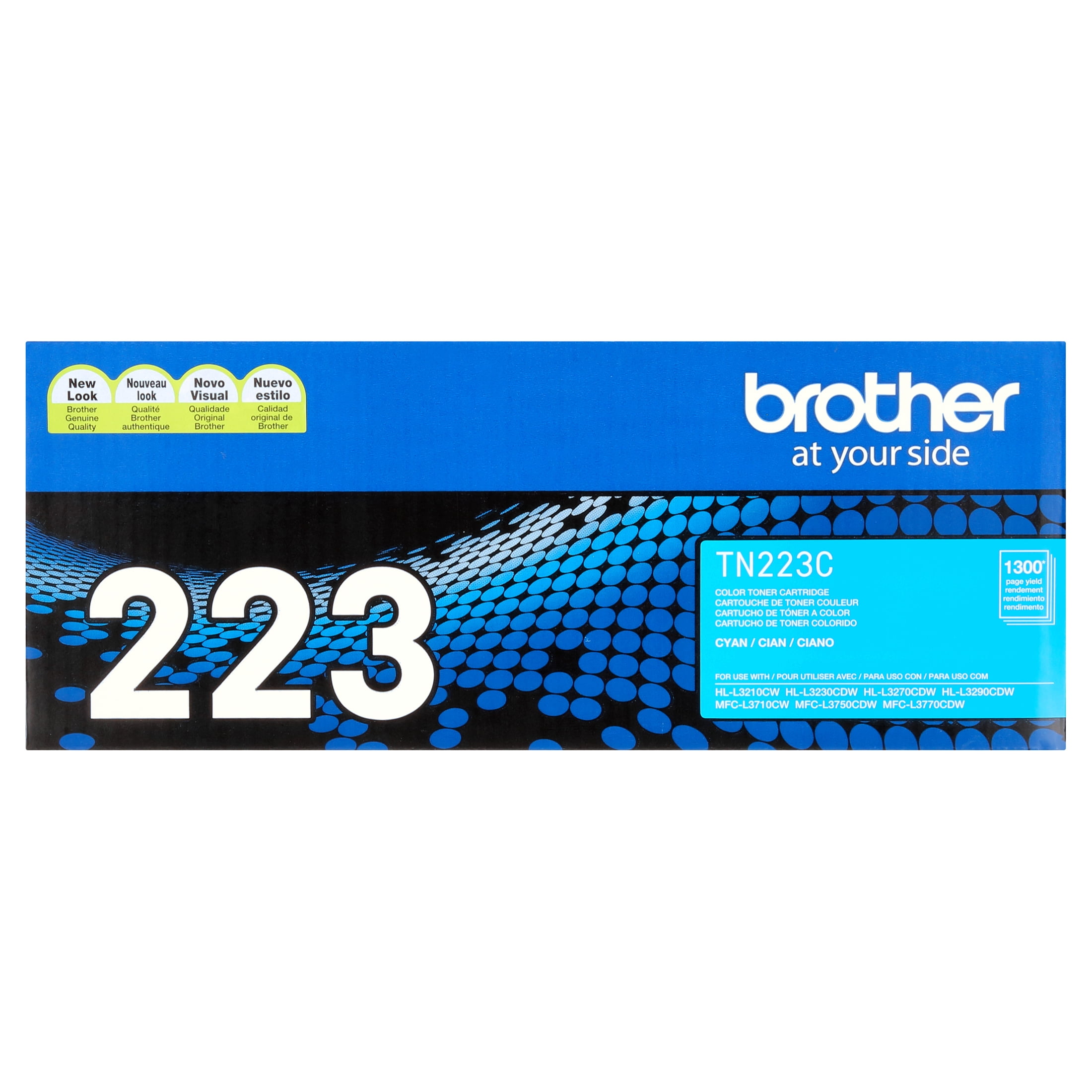 Brother, Printer Toner Cartridge, TN-223C, Cyan, Standard Yield