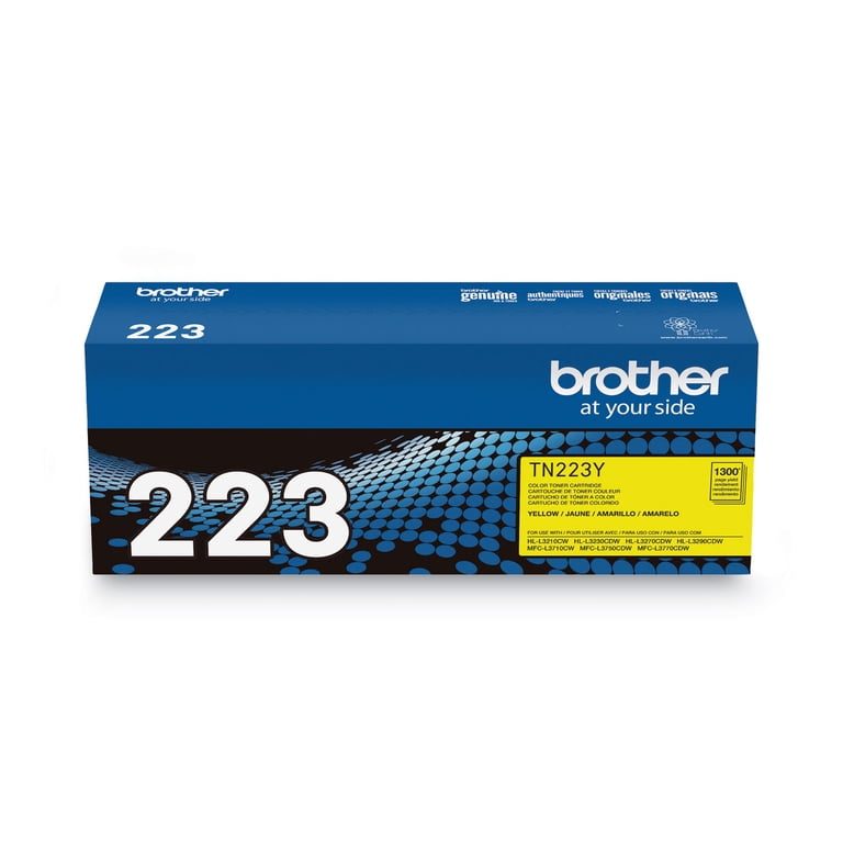 Brother TN223BK Genuine Standard Yield Black Toner Cartridge