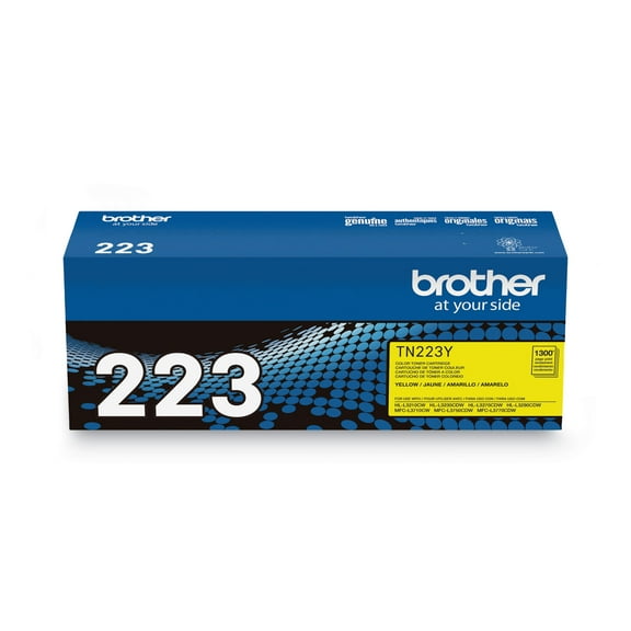 Brother Genuine TN223Y Standard Yield Yellow Printer Toner Cartridge