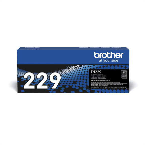 Brother Genuine TN229BK Standard Yield Black Toner Cartridge