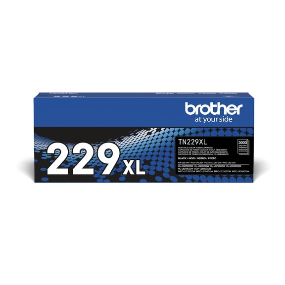 Brother Genuine TN229XLBK High Yield Black Toner Cartridge
