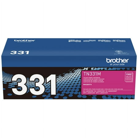 Brother Genuine TN331M Magenta Printer Toner Cartridge