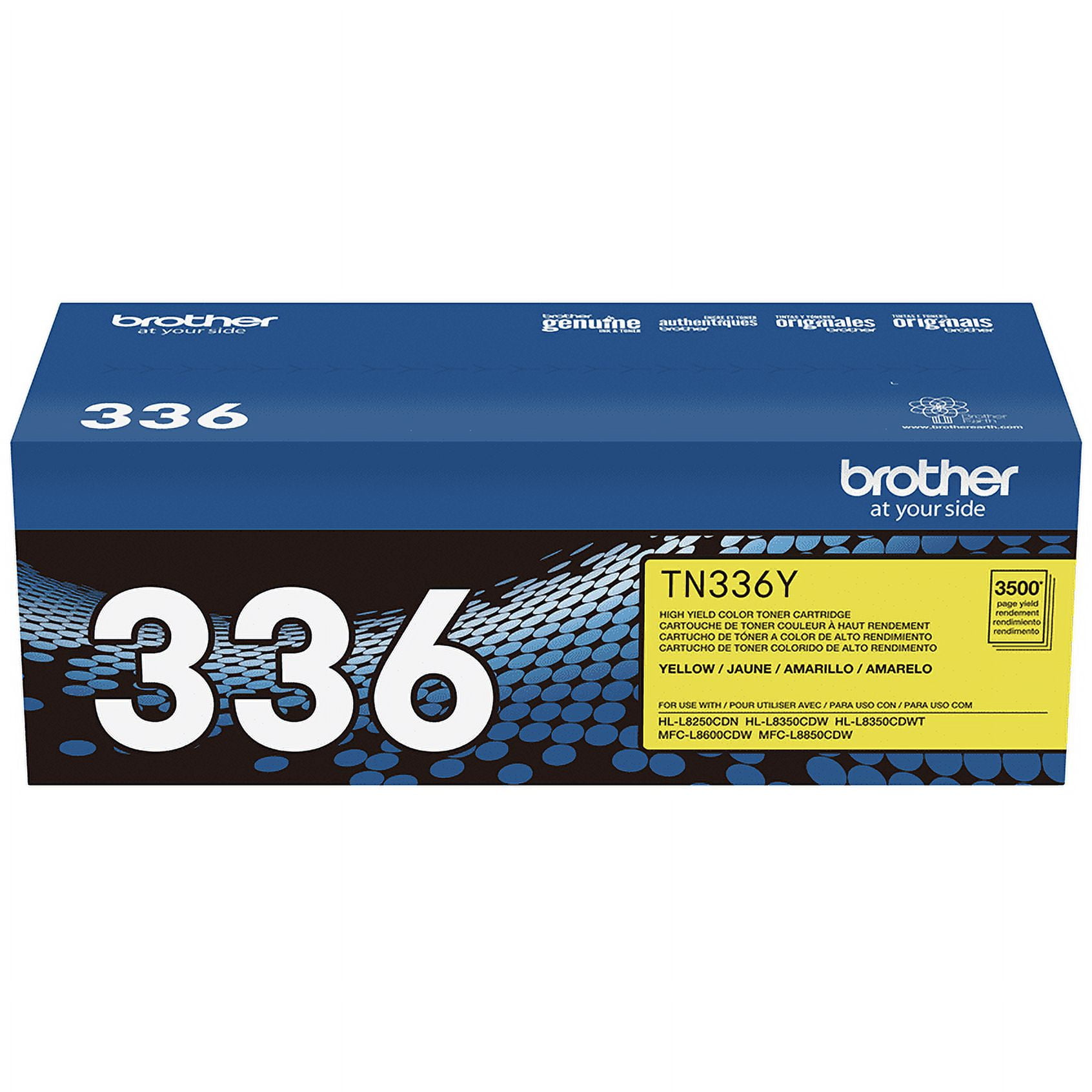 Brother Genuine TN336Y High-Yield Printer Toner, Yellow Sansujyuku sansujyuku.com