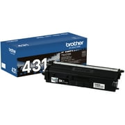 Brother Genuine TN431BK Standard Yield Printer Toner Cartridge, Black