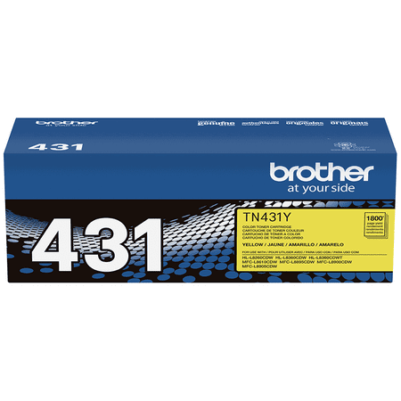 Brother - TN431Y Standard-Yield Toner Cartridge - Yellow