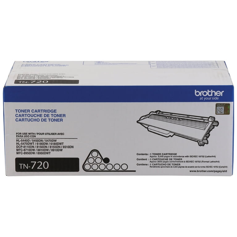 TN720 Toner, 3,000 Page-Yield, Black TN720 Toner, 3,000 Page-Yield, Black